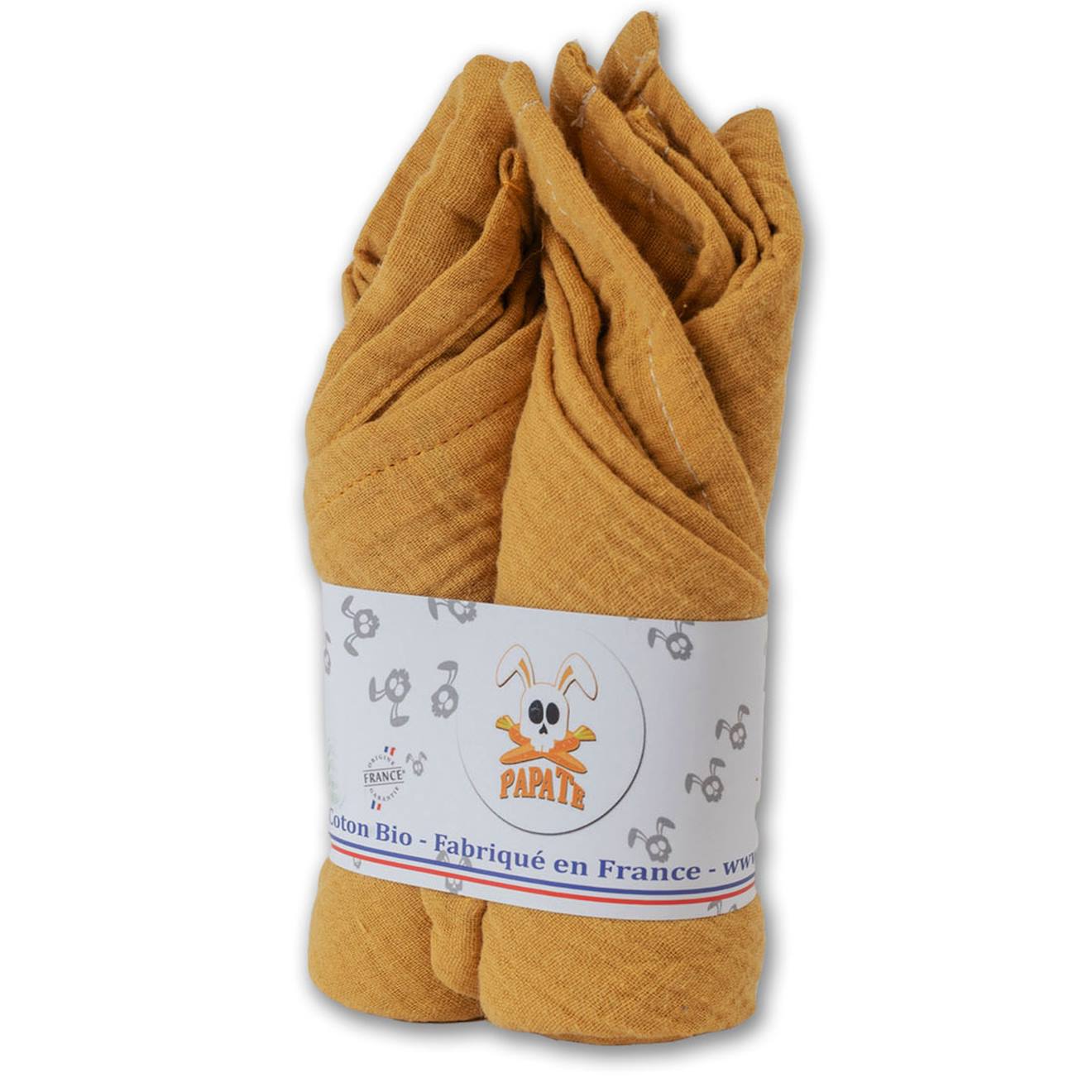 Langes En Coton Bio Beige