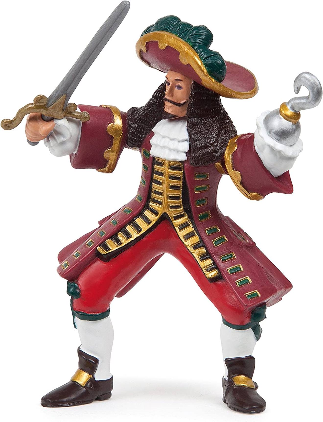 Papo - Figurine Capitaine Pirate Rouge