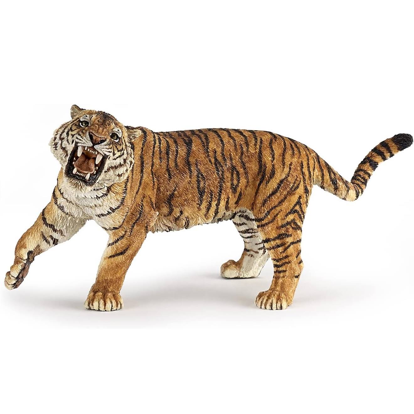 Figurine Tigre Rugissant Marron