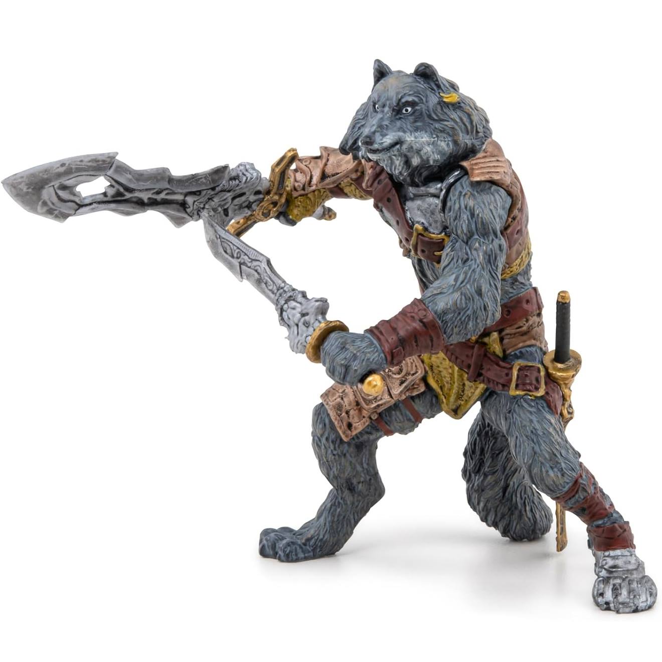 Figurine Mutant Loup Gris