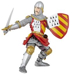 Jouet-Jeux d'imagination-Figurines, mini mondes, héros et animaux-Figurine chevalier au tournoi