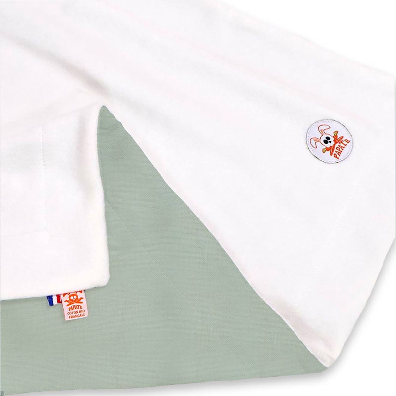 Couverture Polaire En Coton Bio Vert