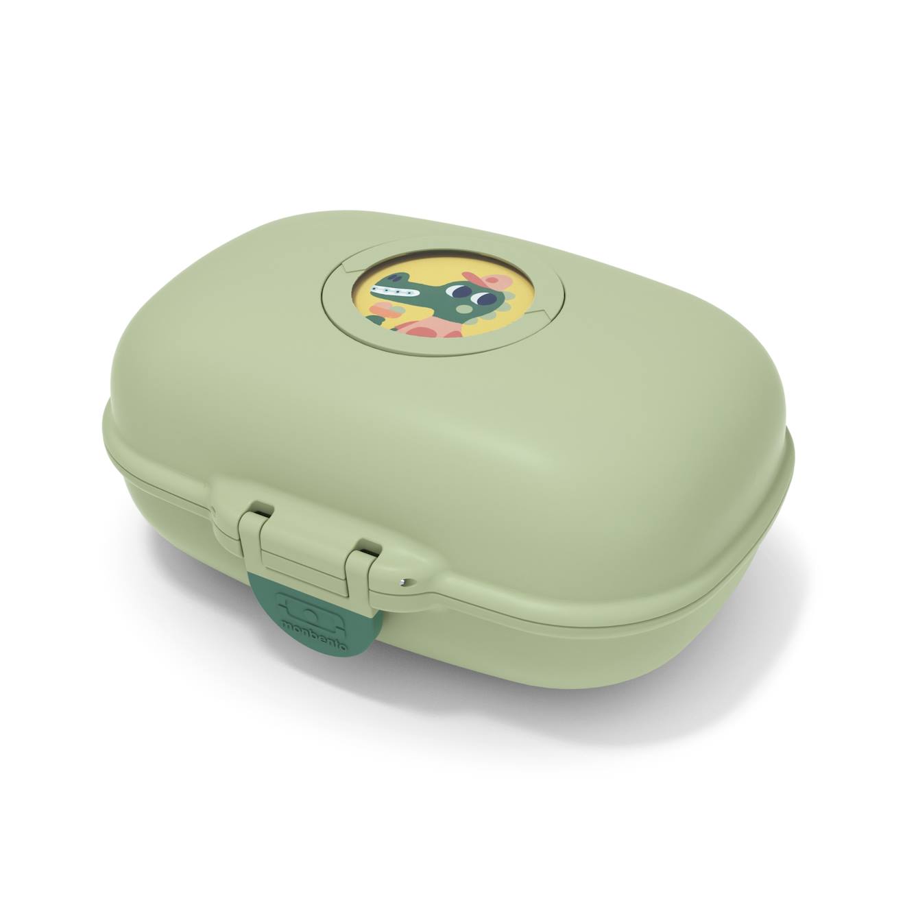 Boite À Goûter Enfant 600ml Gram Vert Forest