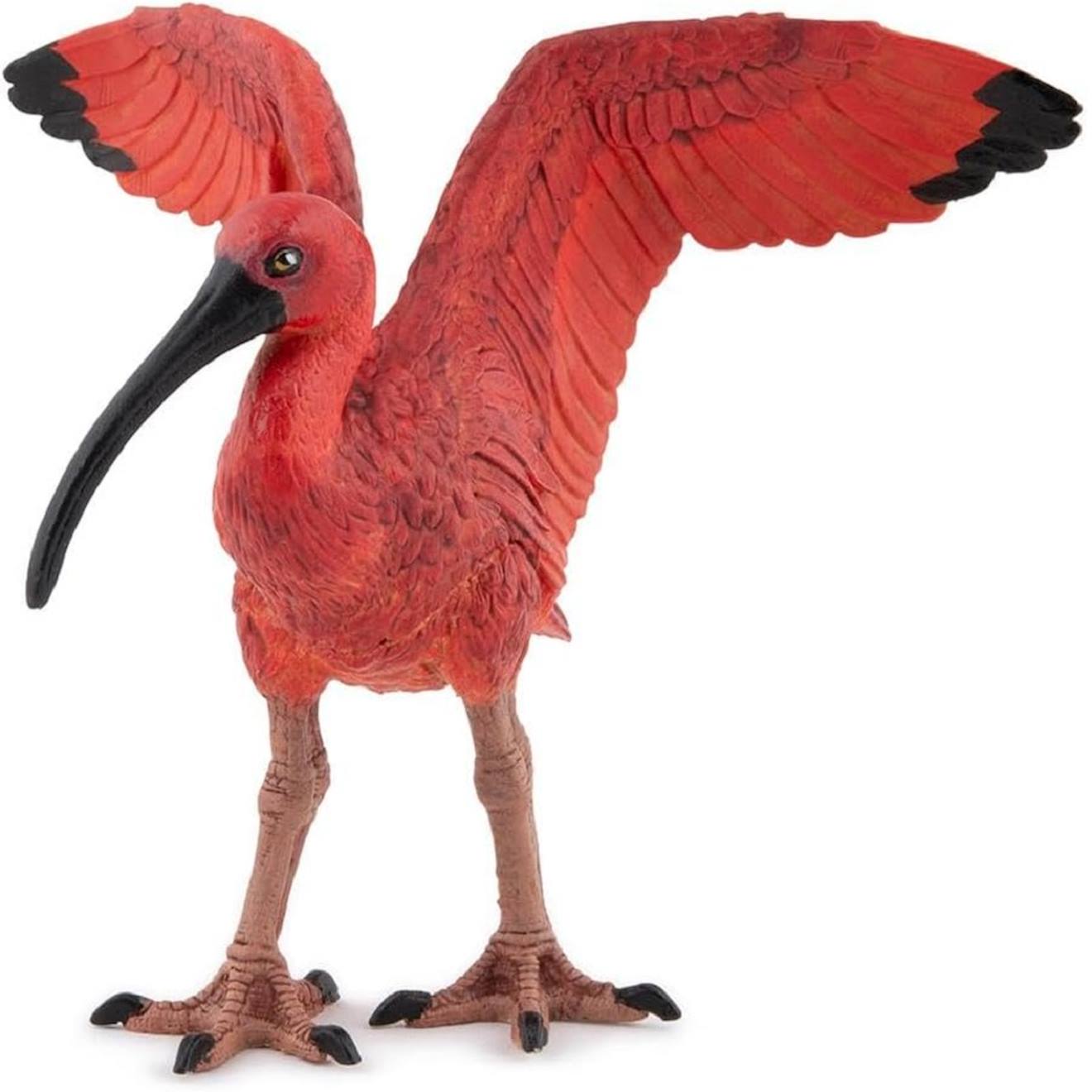 Papo - Figurine Ibis Rouge Rouge