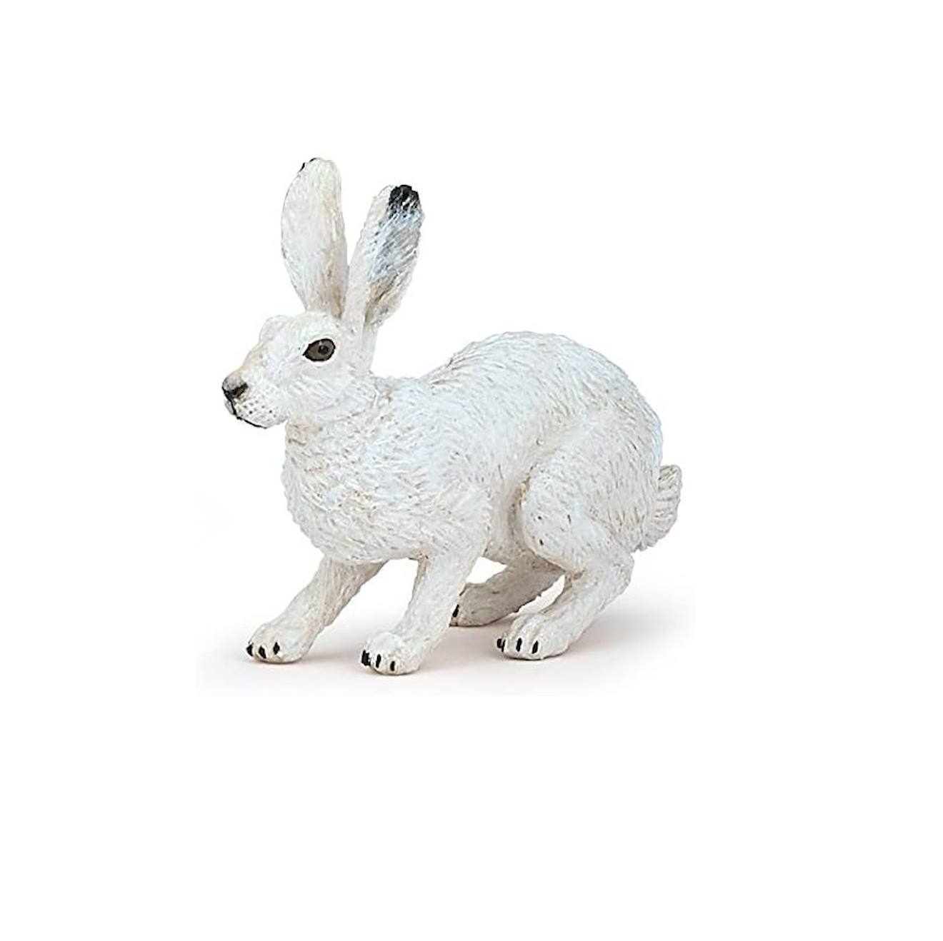 Papo - Figurine Lièvre Polaire Blanc