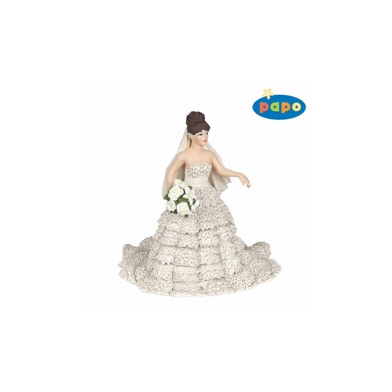 Papo - Figurine Mariée Dentelle Rose