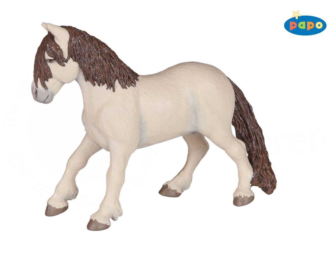 Papo - Figurine Le Poney Féerique Beige