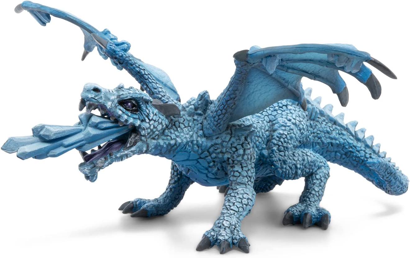 Figurine Dragon De Glace Bleu