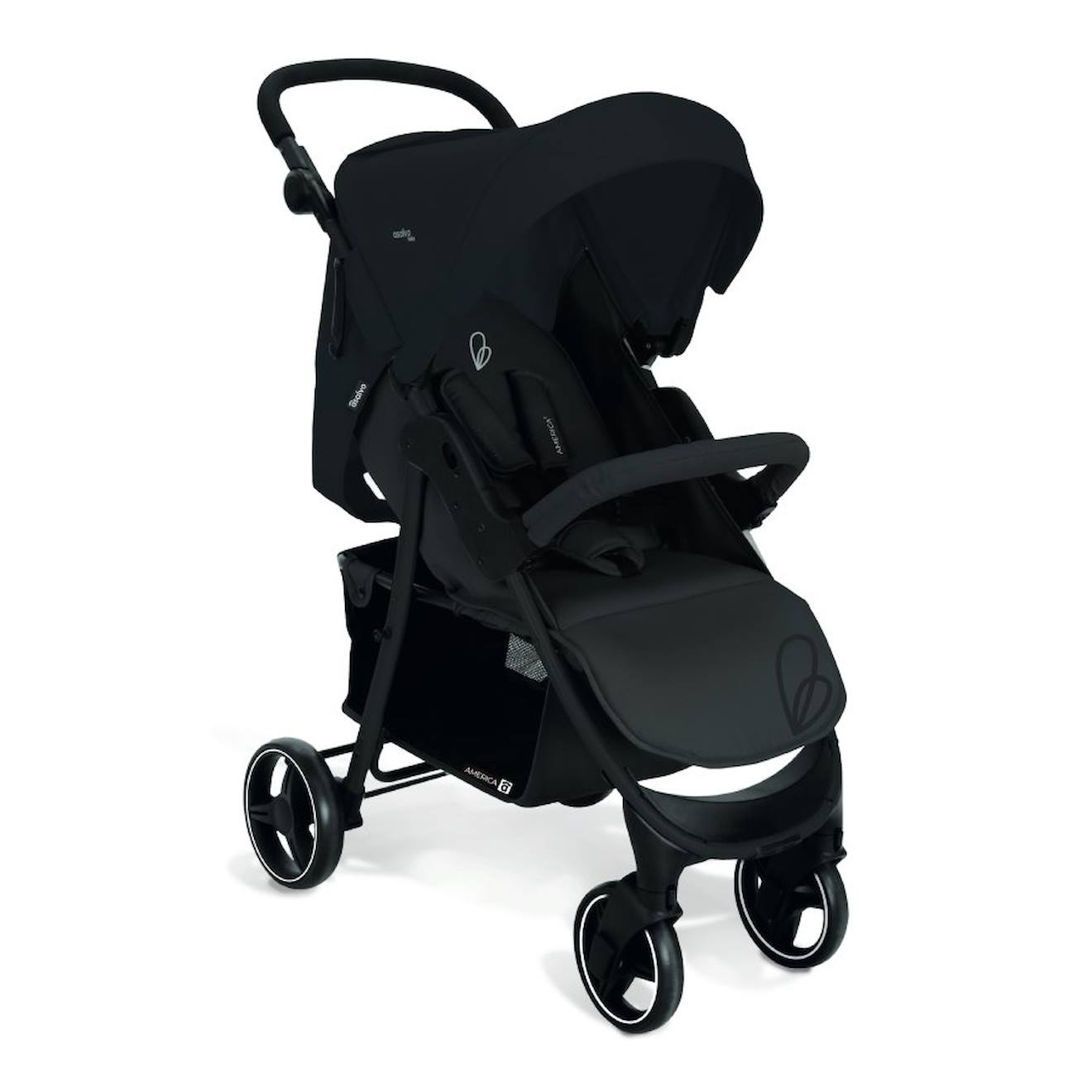 Poussete Jusqu'à 22kg Amérique 3 Noir