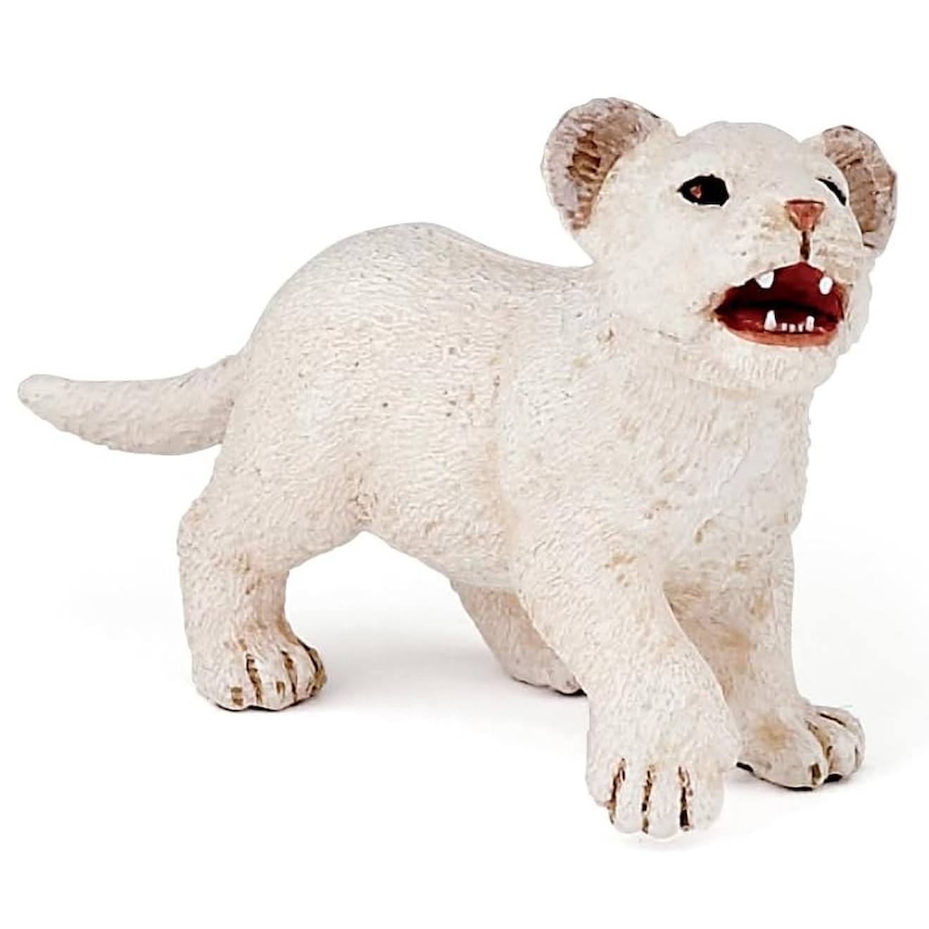 Papo - Figurine Lionceau Blanc Blanc