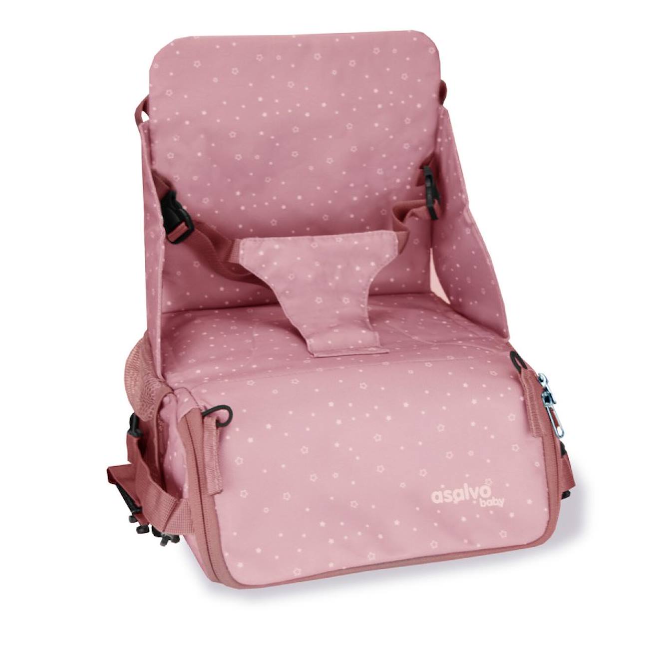 Chaise Haute De Voyage Hummus Rose