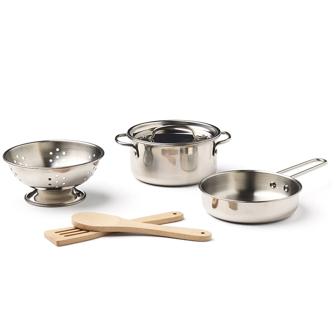 Kids Concept - Set Poêle Et Casserole Gris