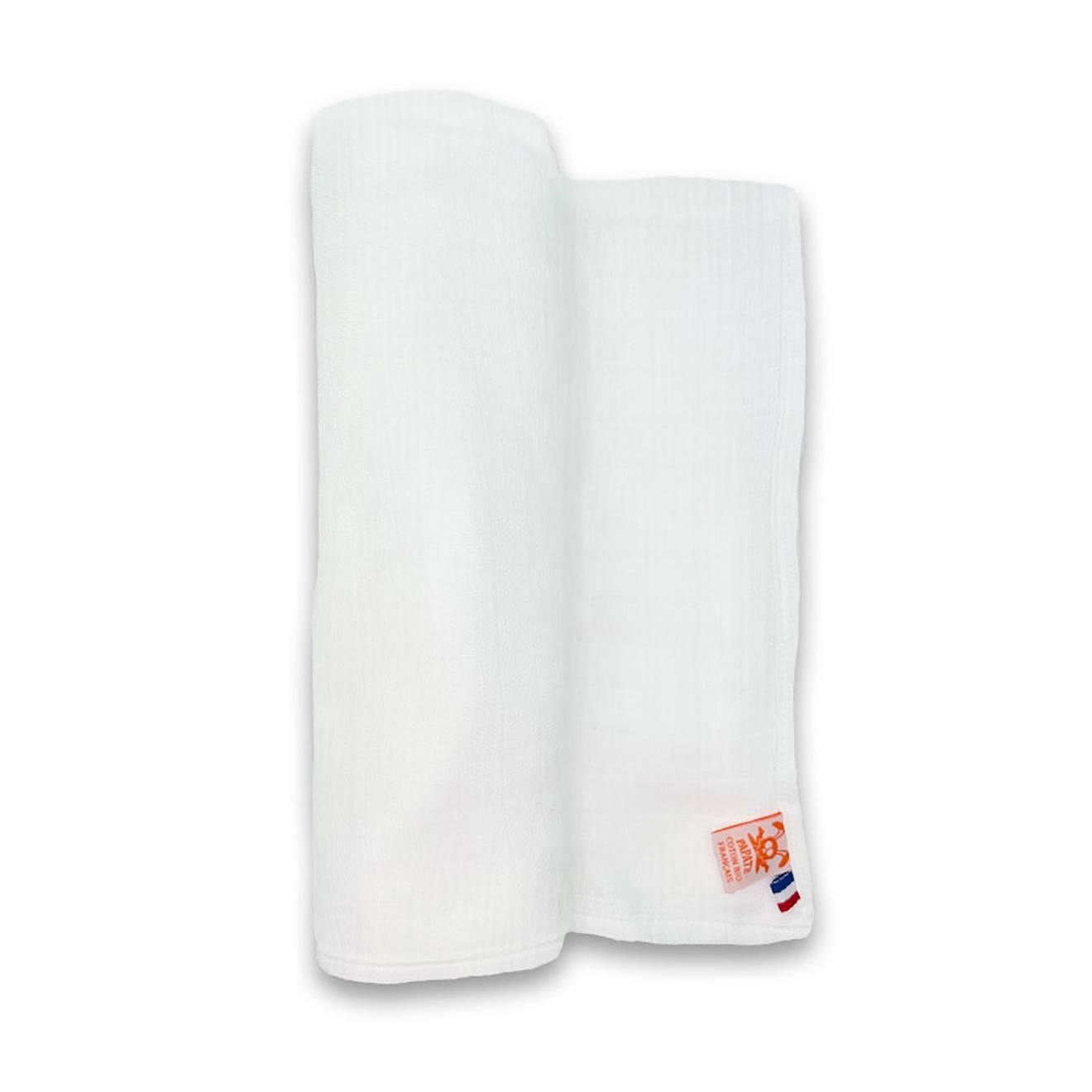 PAPATE - Maxi Lange En Coton Bio Blanc