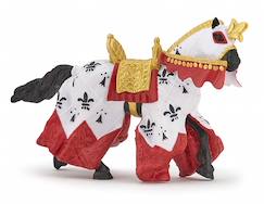 Jouet-Jeux d'imagination-Figurines, mini mondes, héros et animaux-Figurine cheval du roi arthur