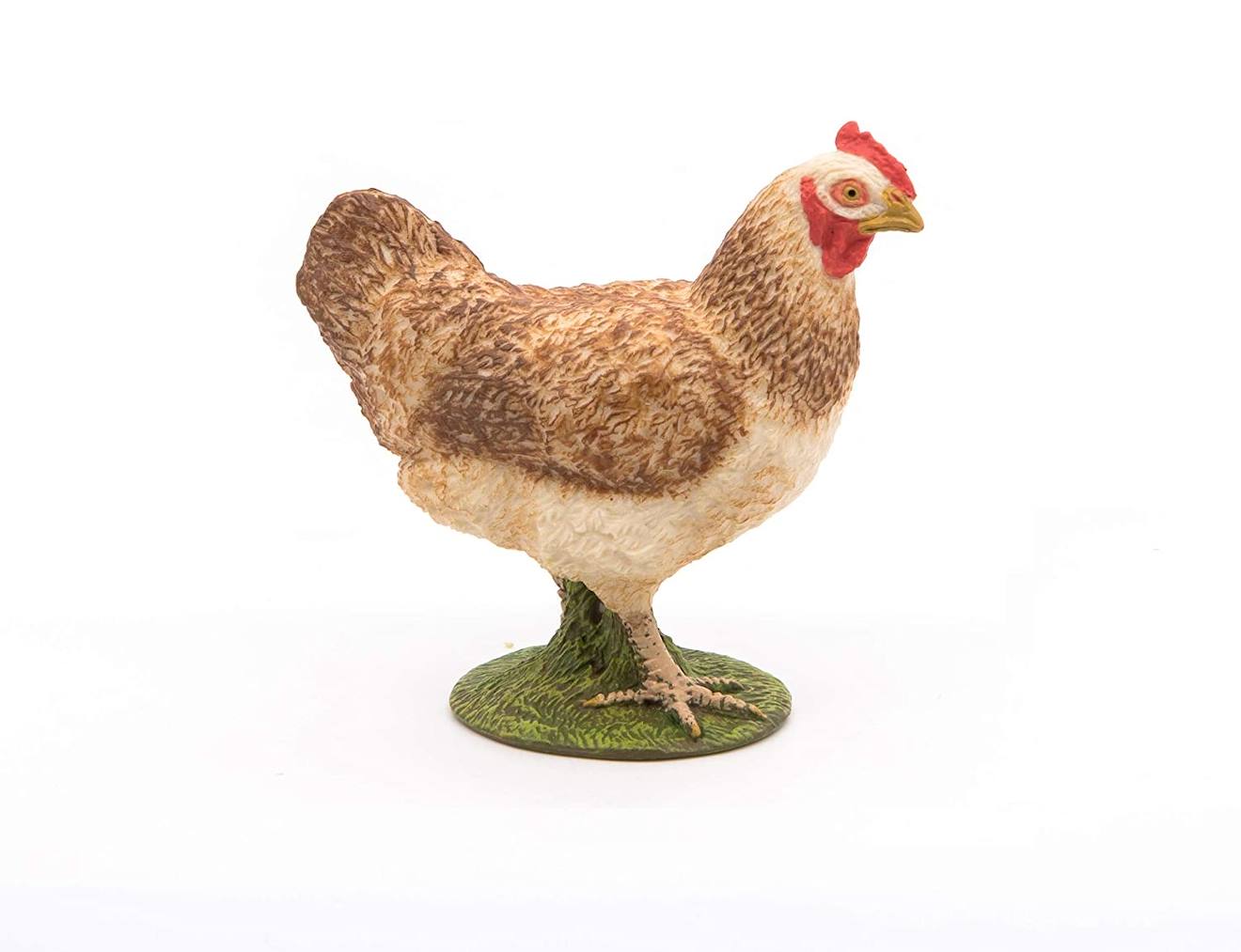 Papo - Figurine Poule Beige