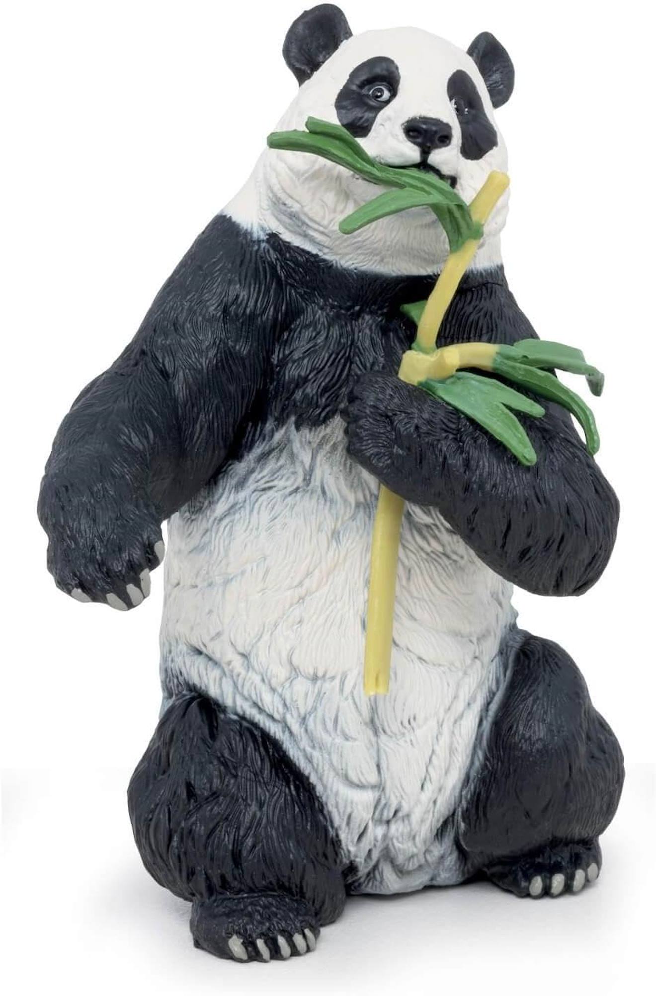 Papo - Figurine Panda Avec Bambou Noir
