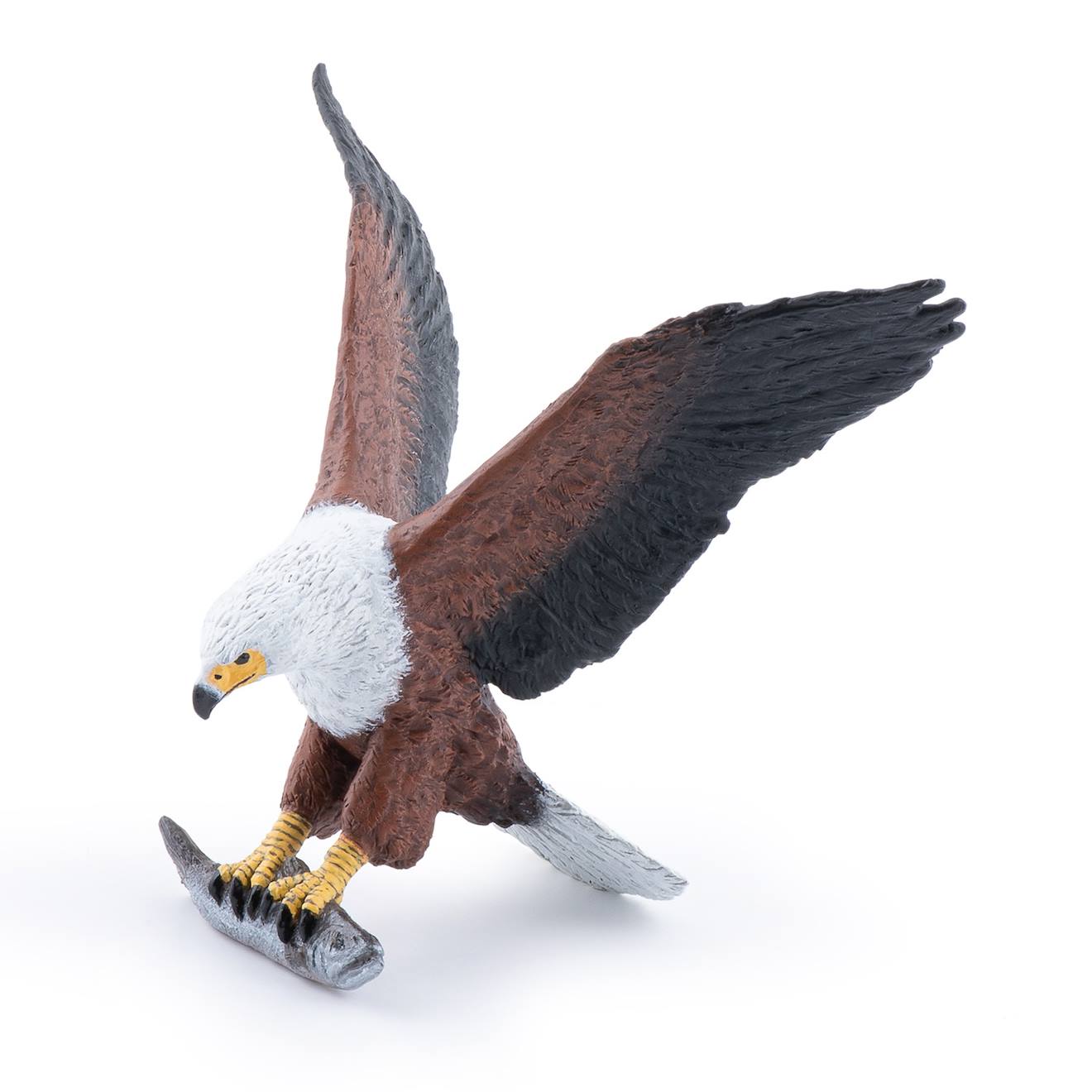 Papo - Figurine L'aigle Pêcheur Marron