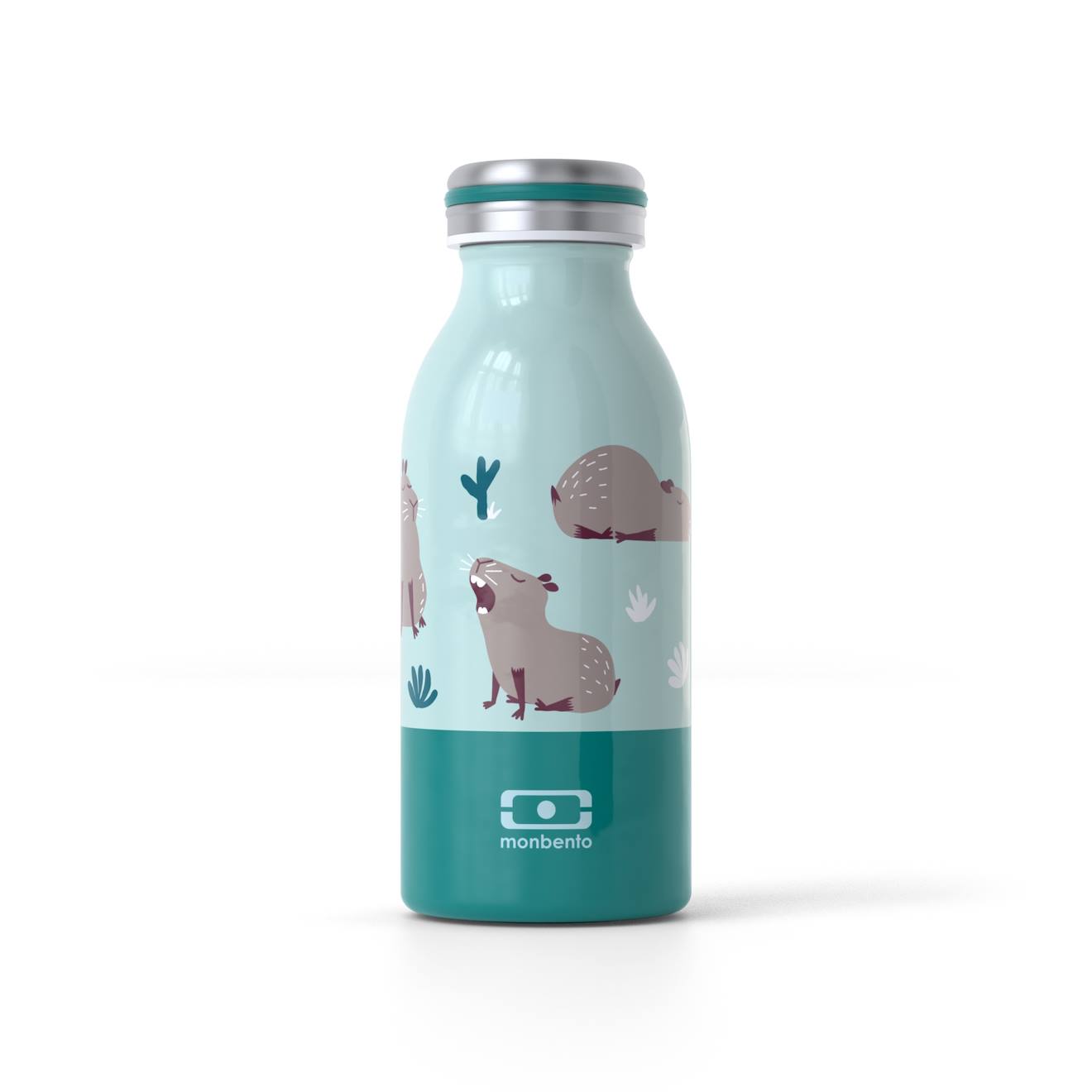 Monbento - Gourde Isotherme Enfant 350ml Cooly Bleu Capy