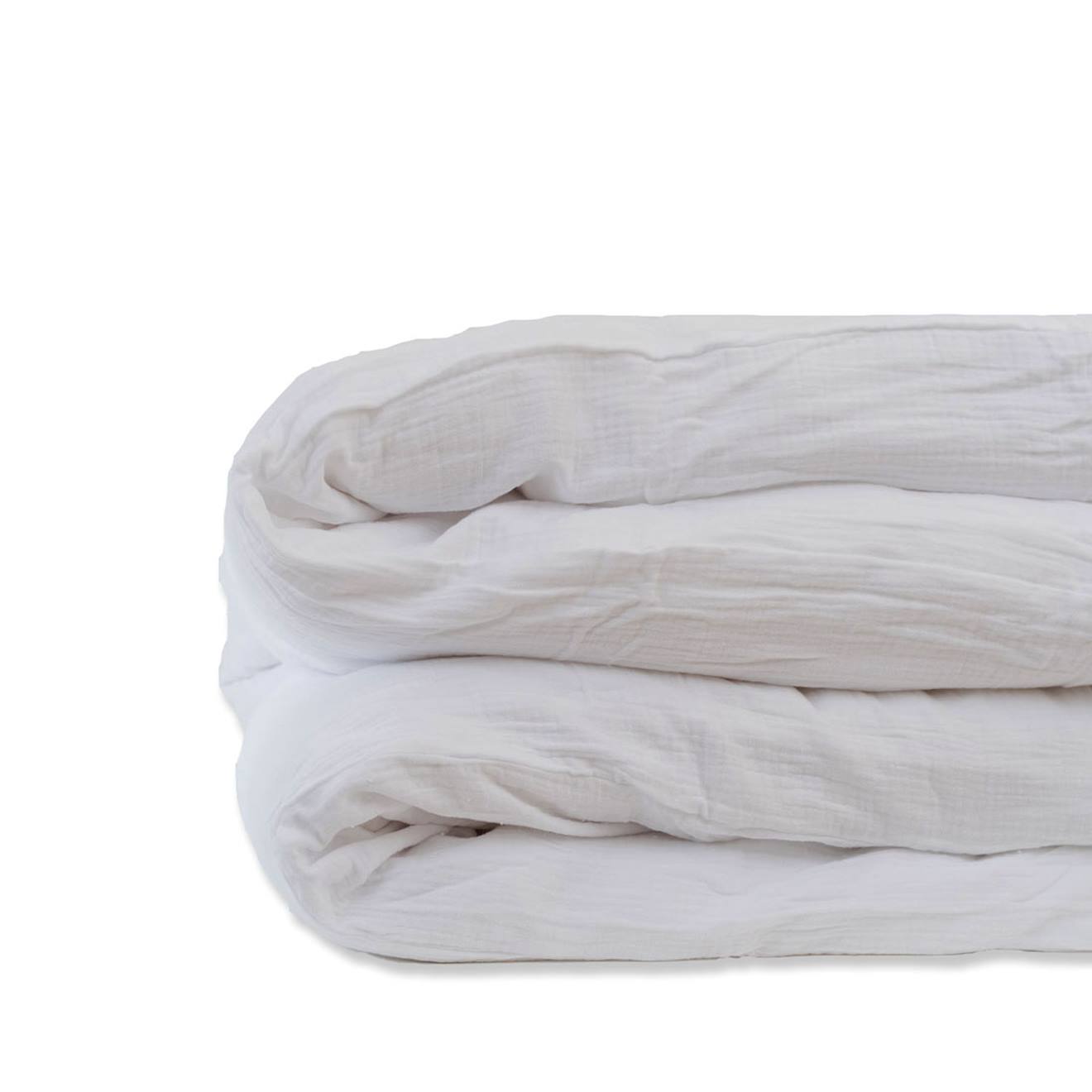 PAPATE - Housse De Couette En Coton Bio Blanc