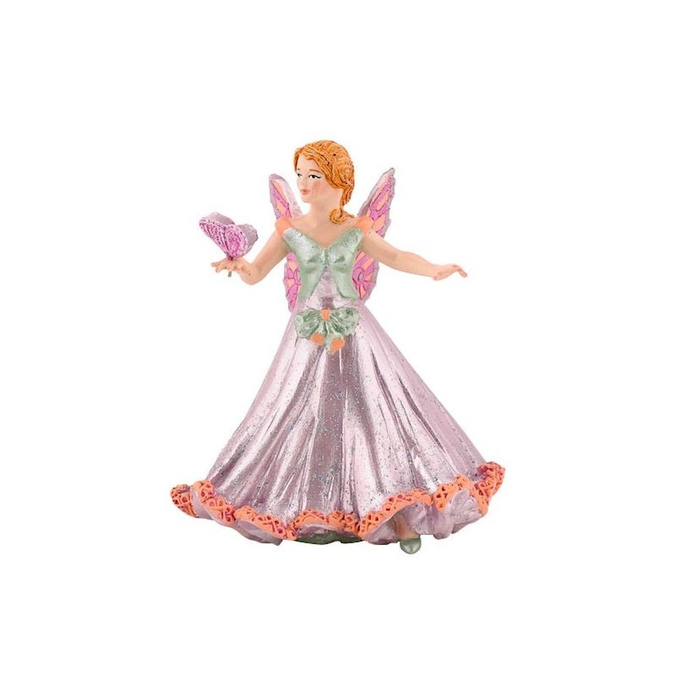 Papo - Figurine Elfe Papillon Rose Rose