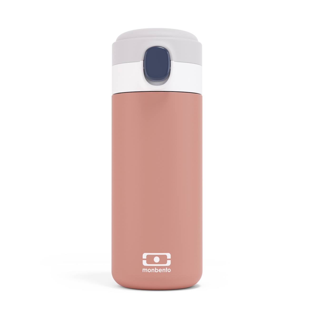 Monbento - Gourde Isotherme À Bec Verseur 360ml Pop Rose Moka