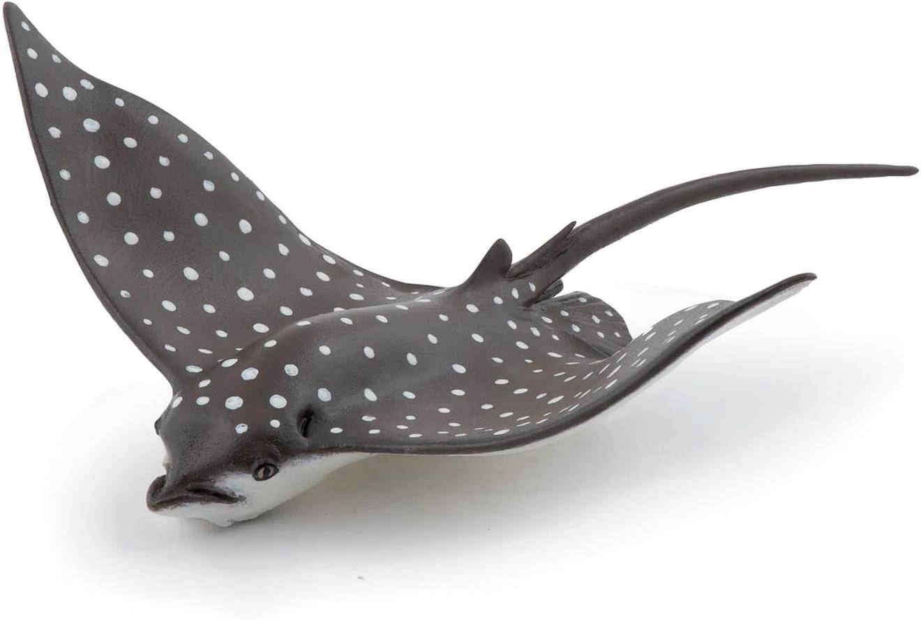Papo - Figurine Raie Léopard Gris