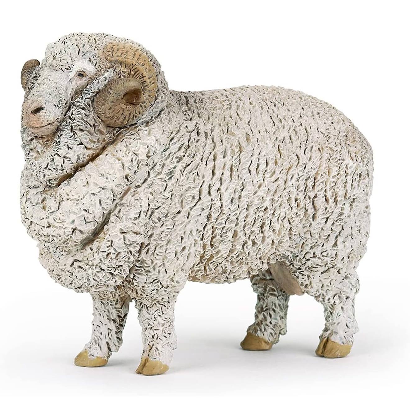 Papo - Figurine Mouton Mérinos Beige