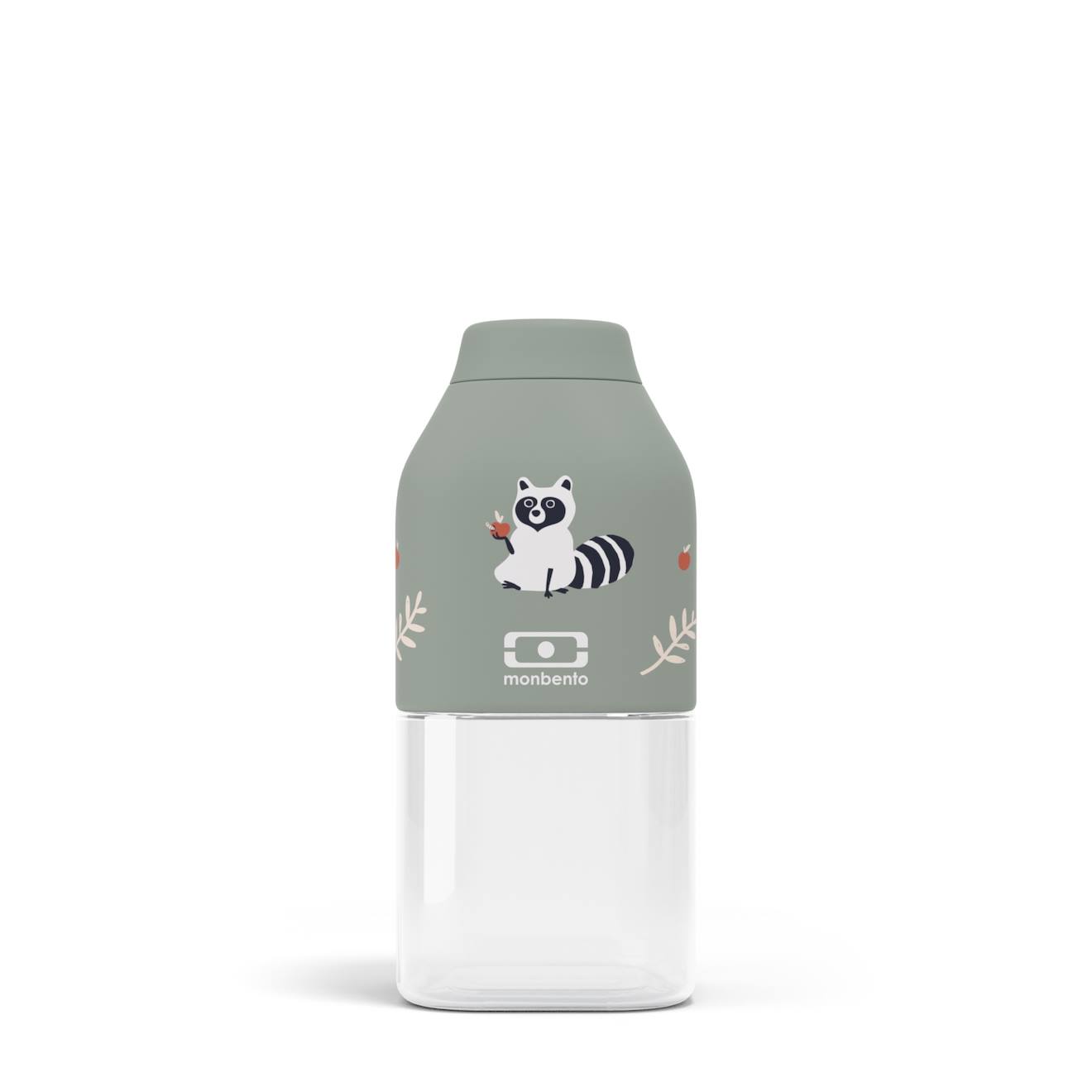Bouteille Enfant En Tritan™ 330ml Positive S Vert Raccoon