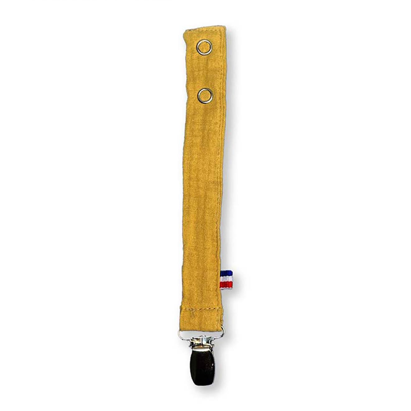 Attache Tétine En Coton Bio Beige (Papate) - Image 3