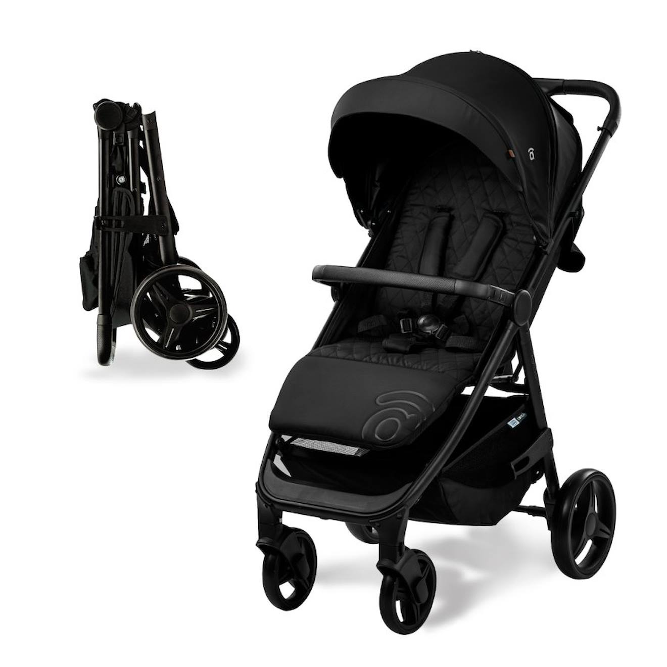 Poussette Inclinable Iconic Noir