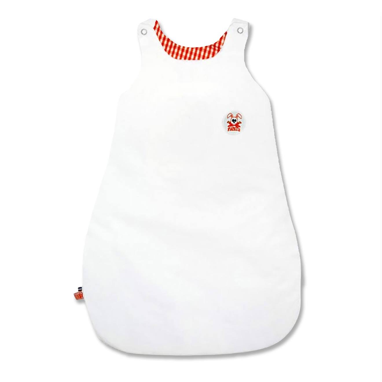 Gigoteuse Mi-saison En Coton Bio Saxe Blanc