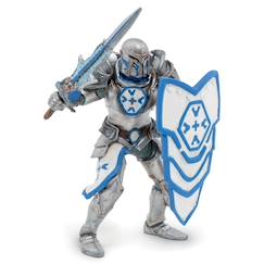 Jouet-Jeux d'imagination-Figurines, mini mondes, héros et animaux-Figurine chevalier d'argent