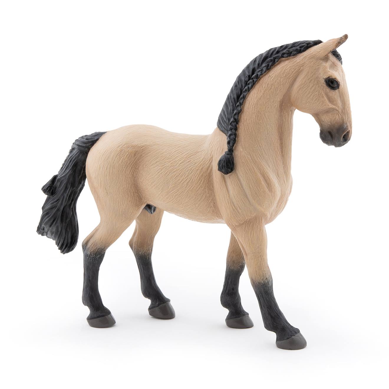 Figurine Cheval Lusitanien Marron