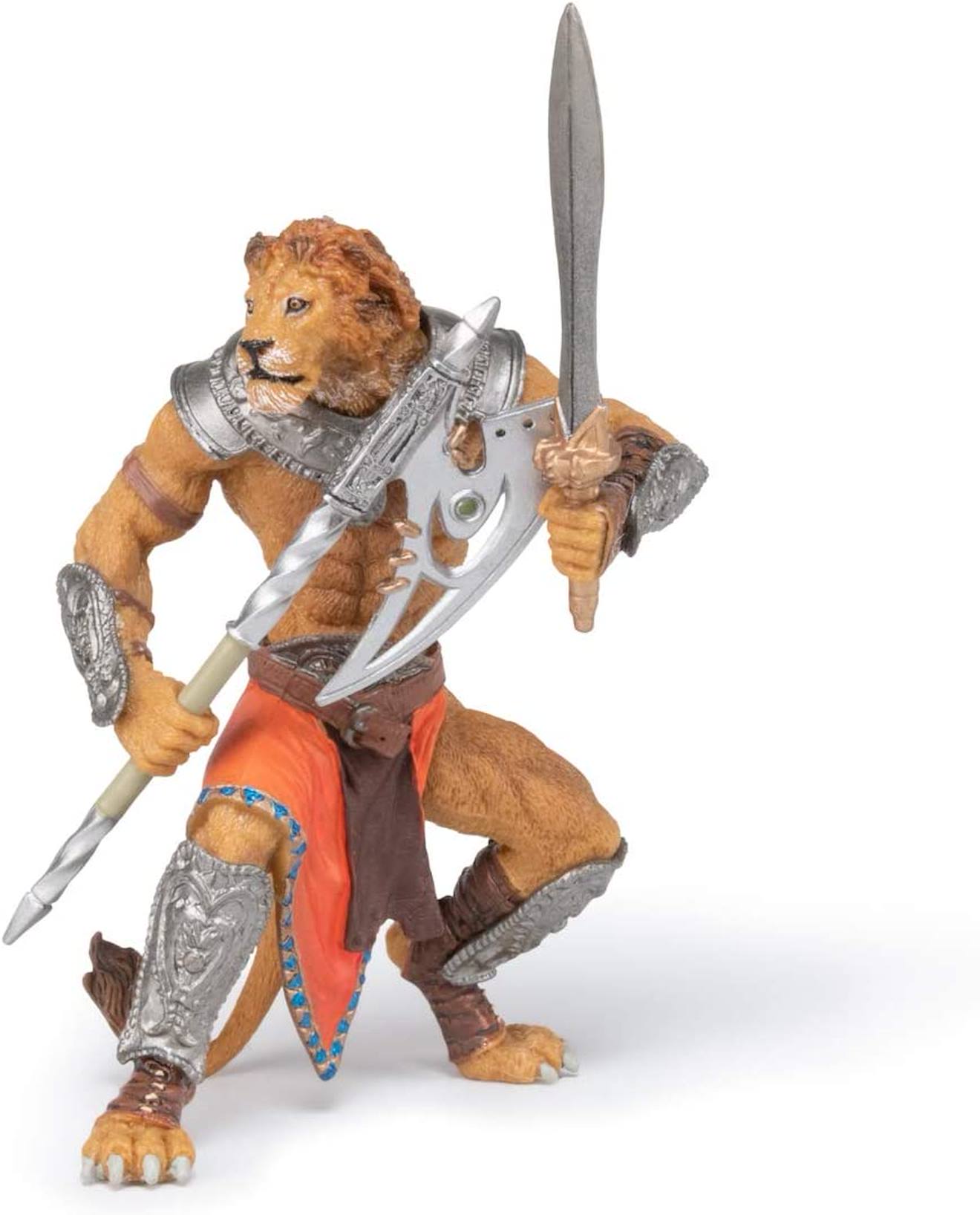 Figurine Mutant Lion Marron