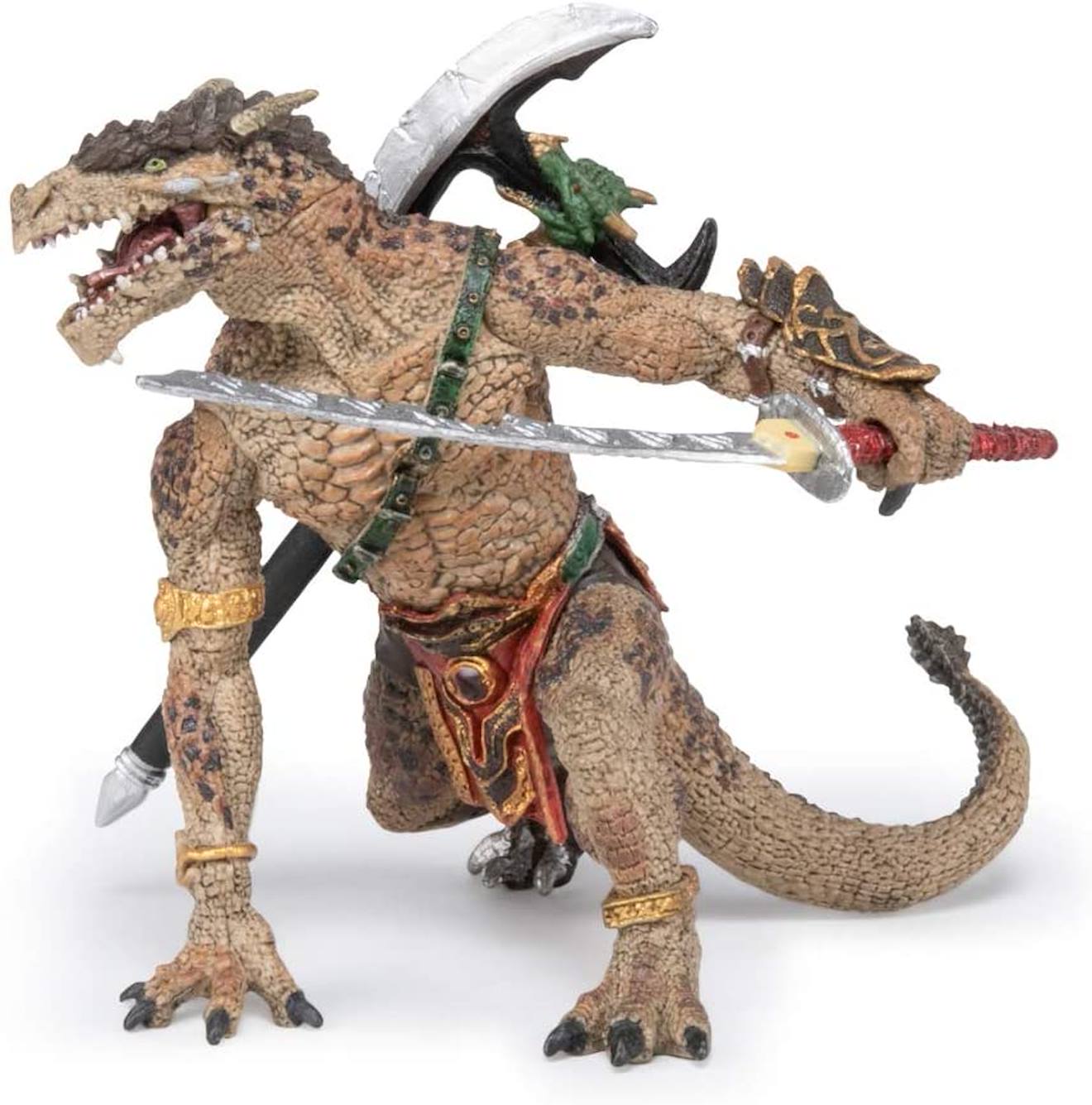 Papo - Figurine Mutant Dragon Marron