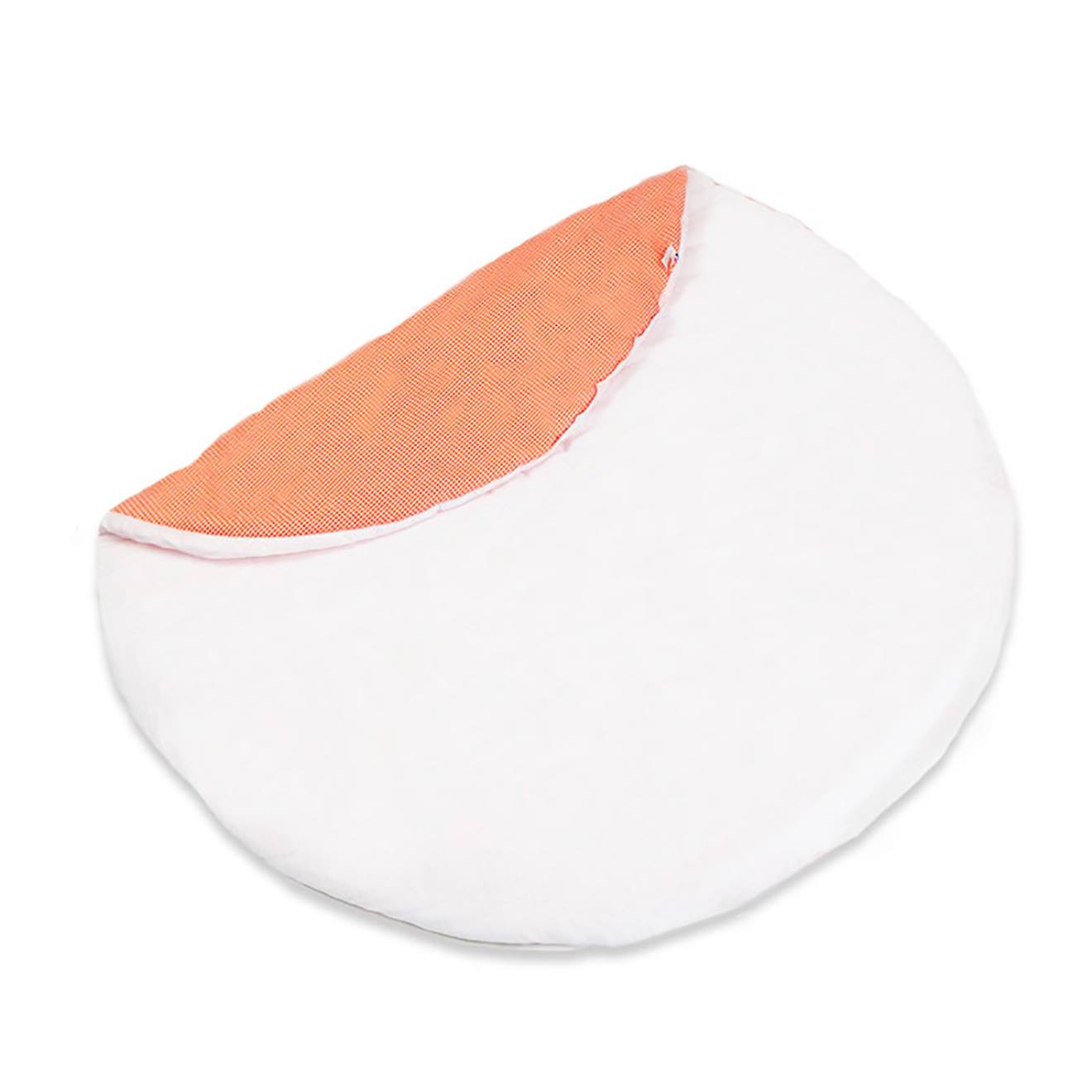 Tapis D'eveil En Coton Bio Blanc