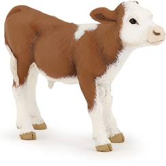 Jouet-Figurine veau simmental