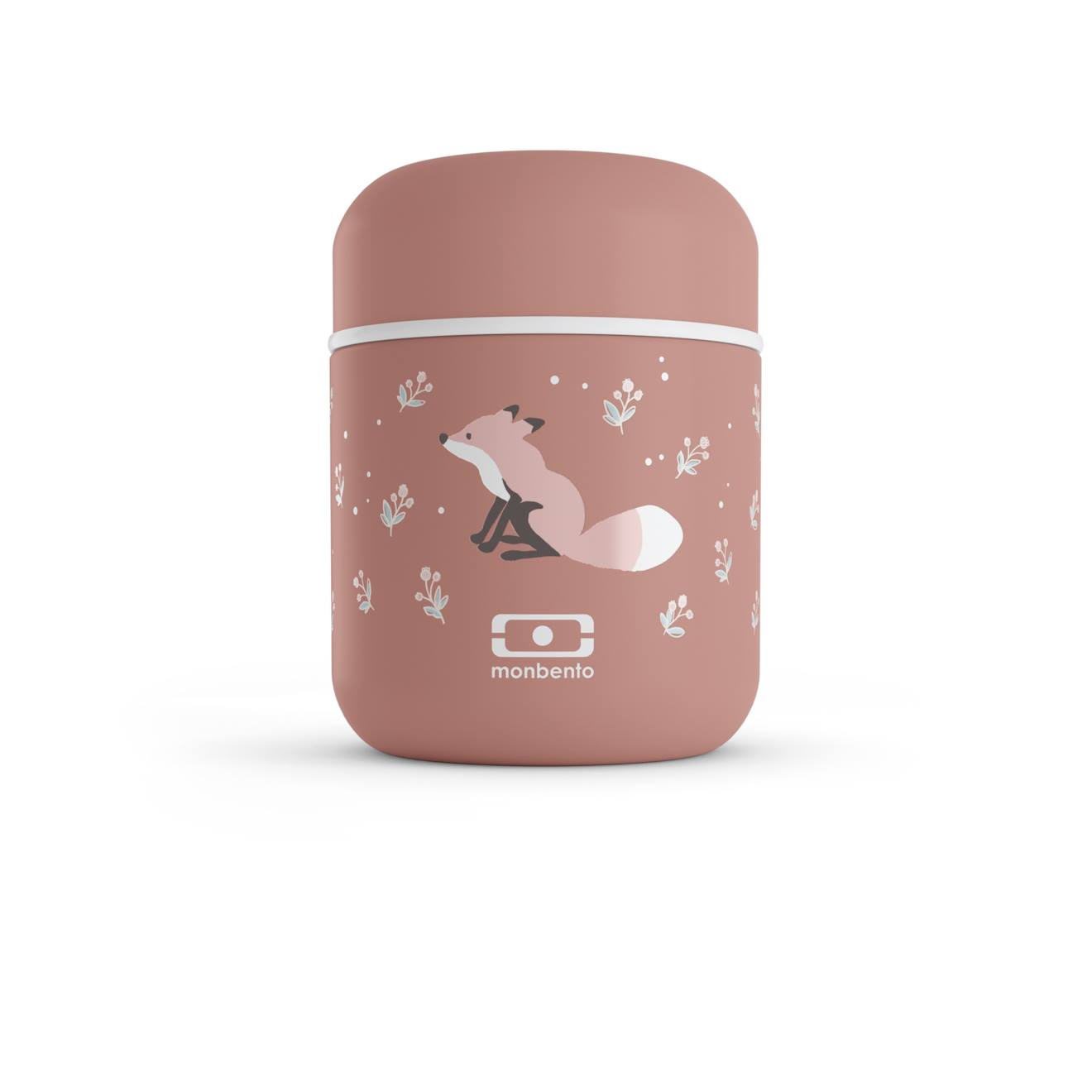 Monbento - Lunch Box Isotherme Enfant 280ml Capsule Cannelle Fox
