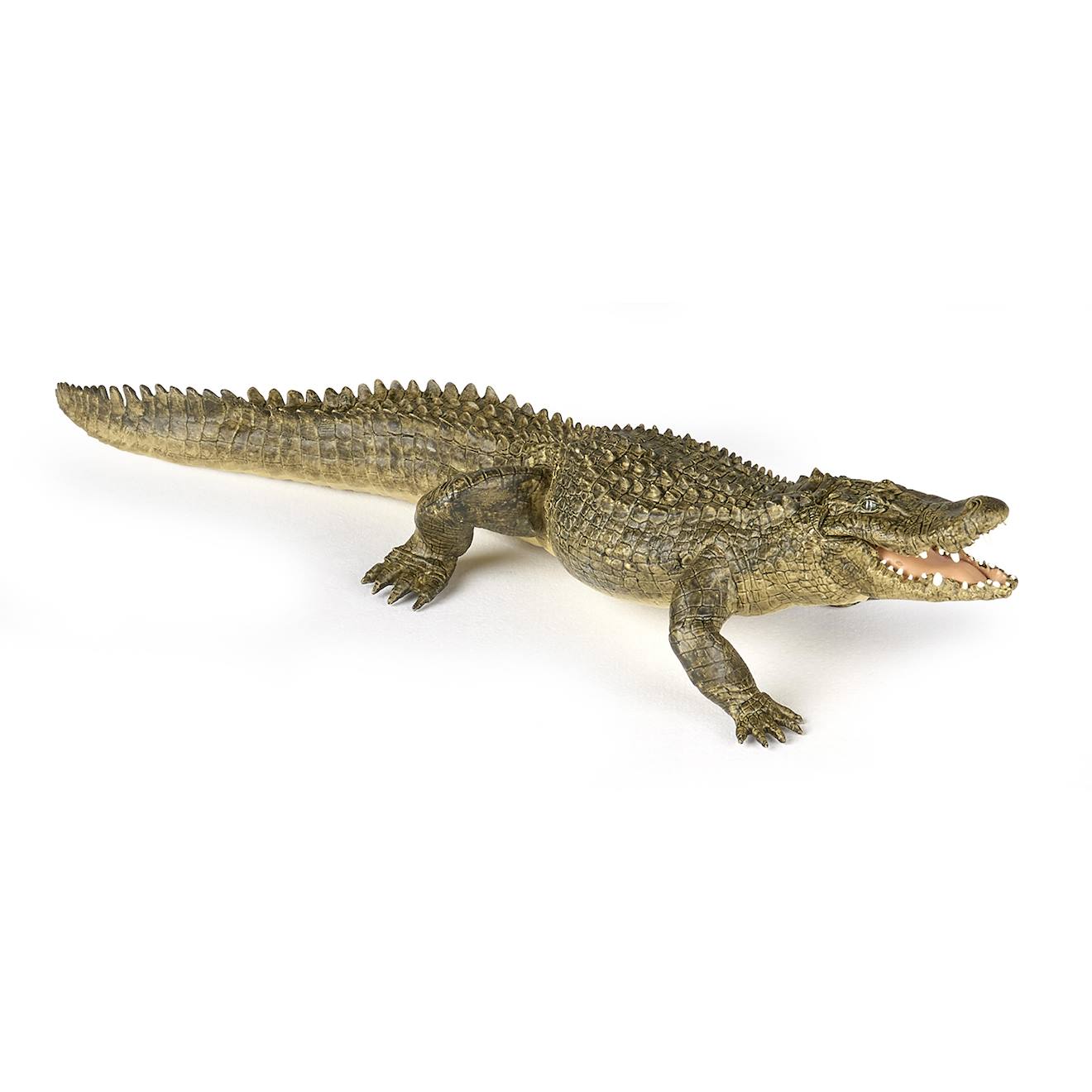 Figurine L'alligator Marron