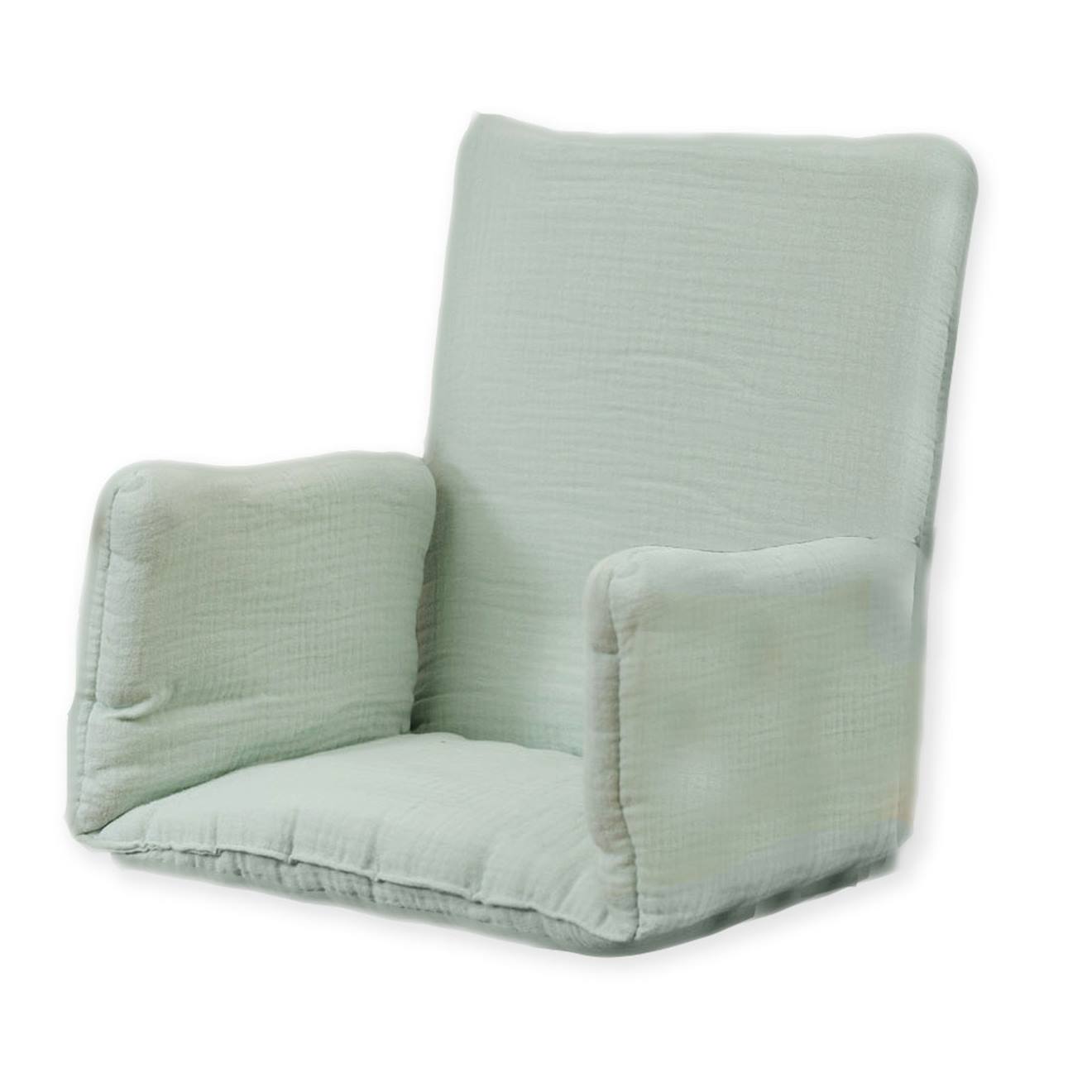 PAPATE - Coussin De Chaise Haute En Coton Bio Vert