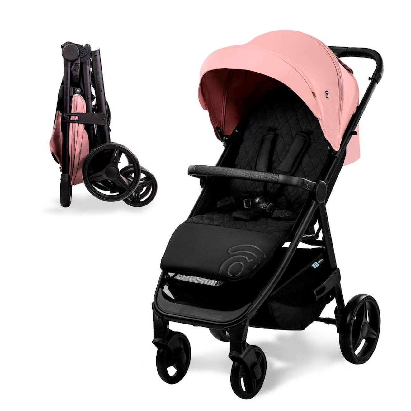 Poussette Inclinable Iconic Rose