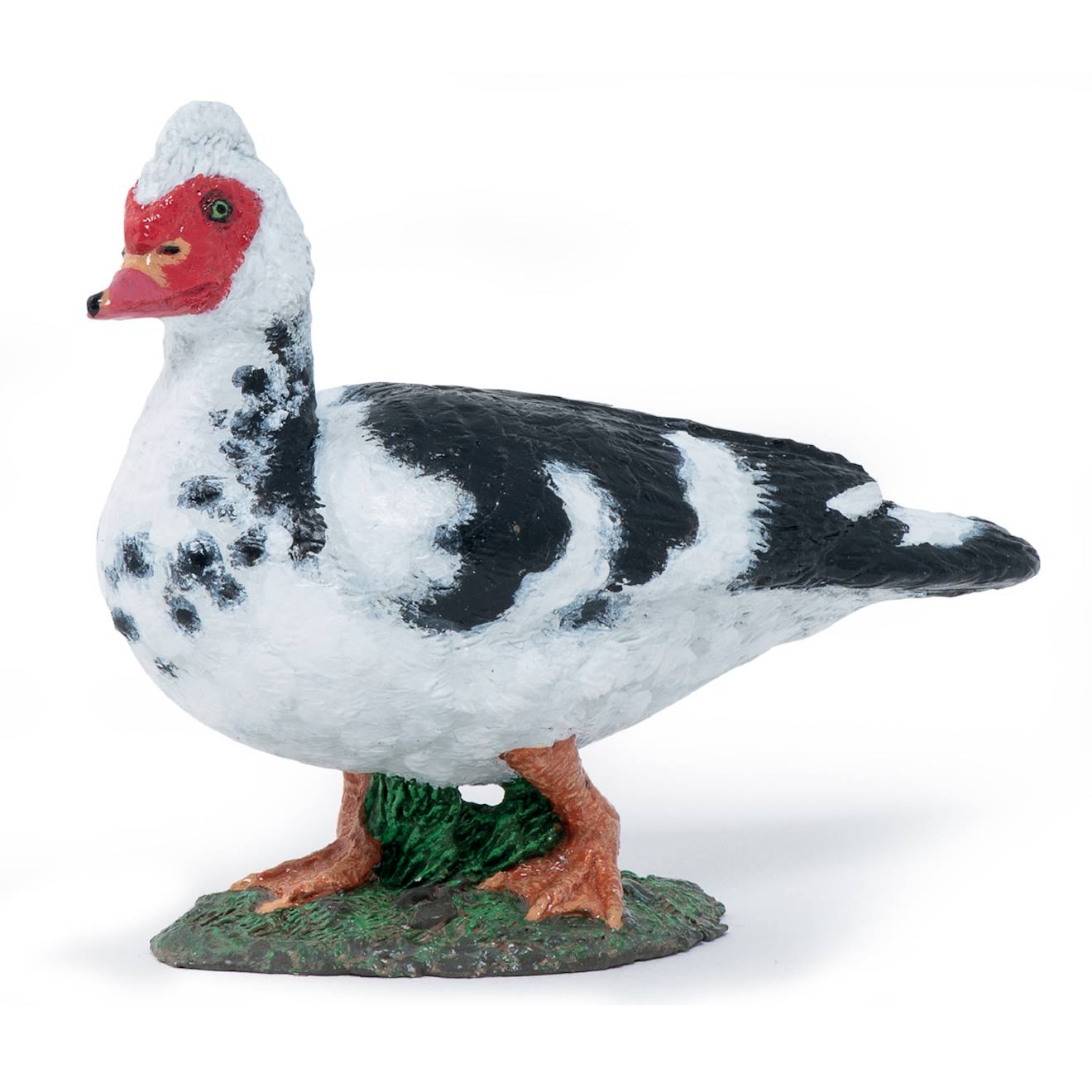 Papo - Figurine Canard De Barbarie Blanc