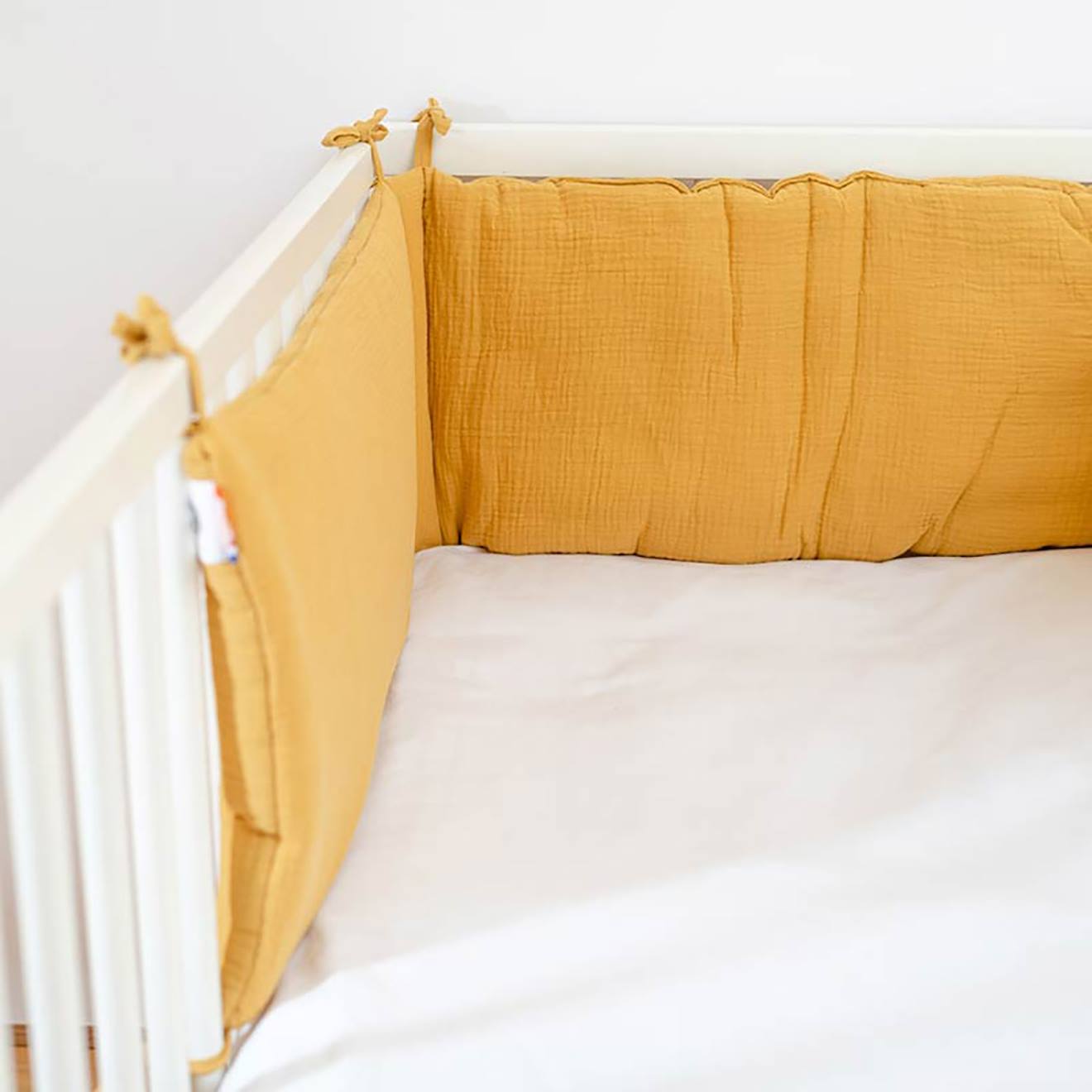 PAPATE - Tour De Lit En Coton Bio Beige