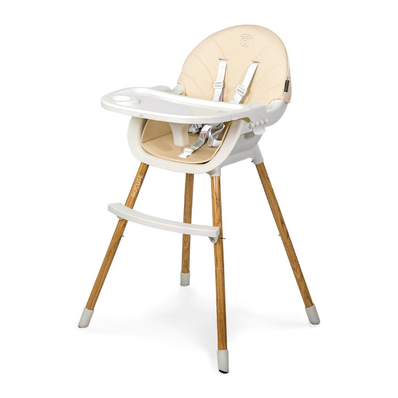 Chaise Haute 2 En 1 Bocuse Beige