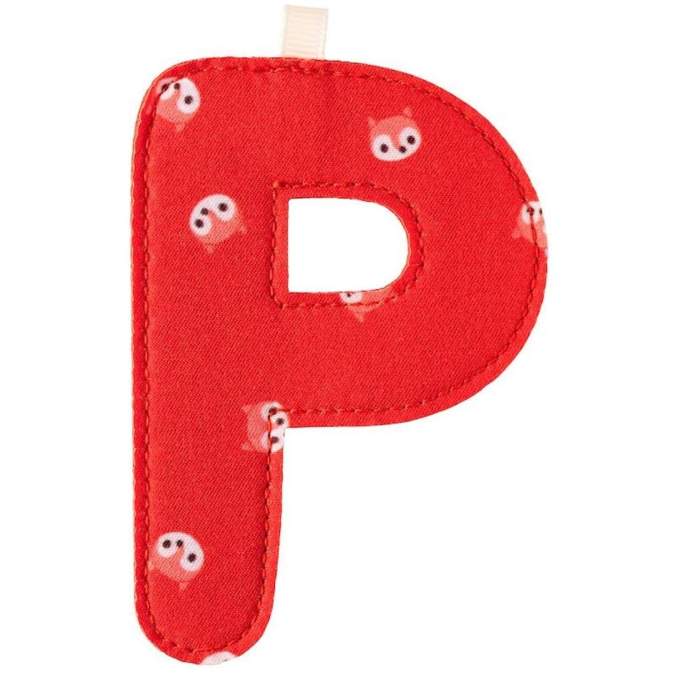 Lettre P Renarde Alice Orange