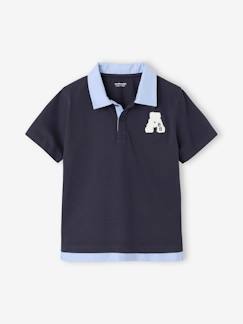 Polo effet 2 en 1 garçon  - vertbaudet enfant
