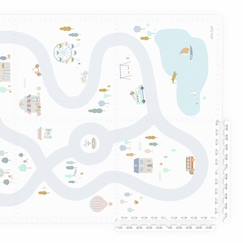 Jouet-Premier âge-Tapis puzzle eva village / terrazzo en mousse eva