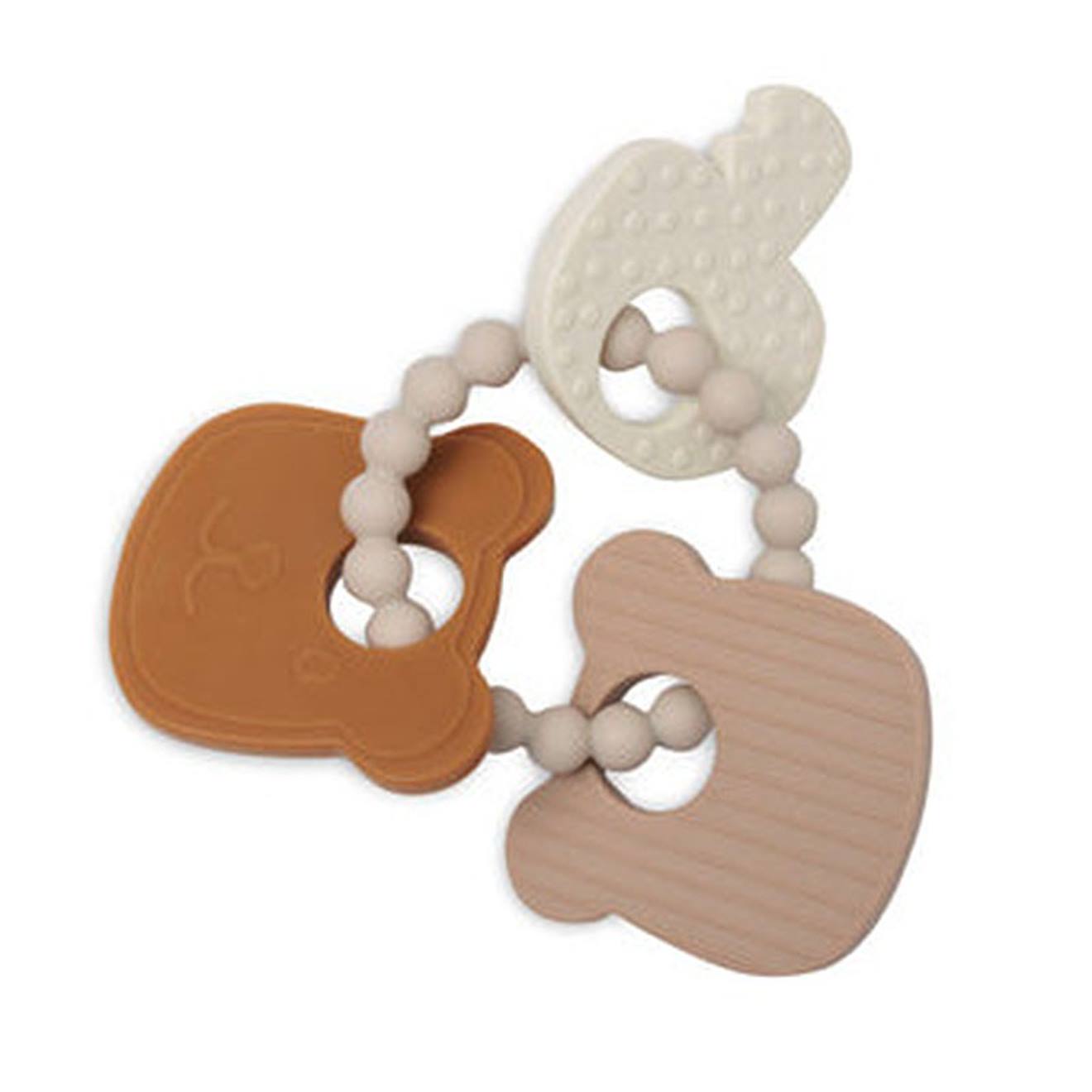 Anneau De Dentition Teddy Bear En Silicone Multicolore