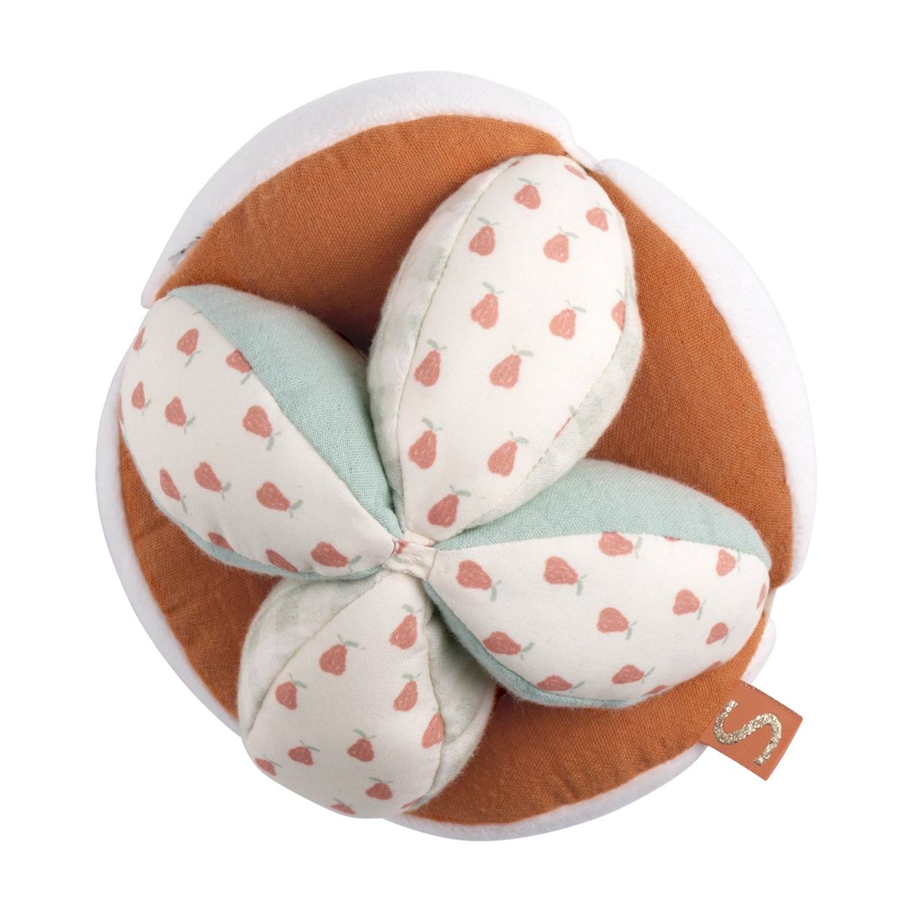 Balle Sensorielle En Coton Blanc