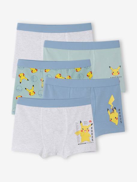 Lot de 5 boxers Pokémon Pikachu  - vertbaudet enfant